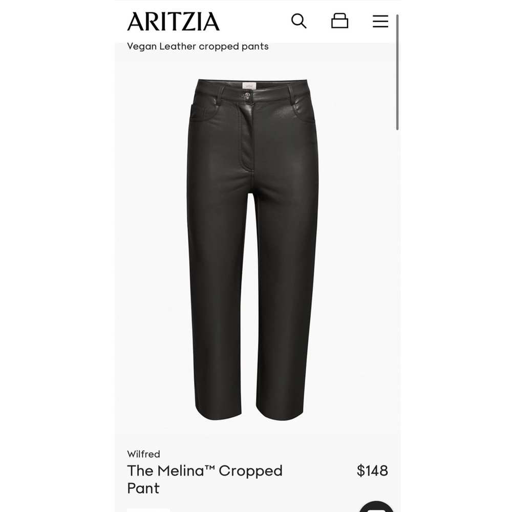 The Melinda crop pant. Size 4 SHORT